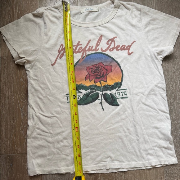 Junk Food Grateful Dead Band Tour Vintage T-Shirt - Picture 6 of 7